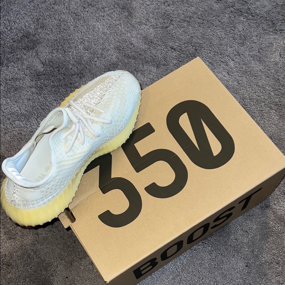 Adidas Yeezy Boost 350 V2 Light Blue and Yellow